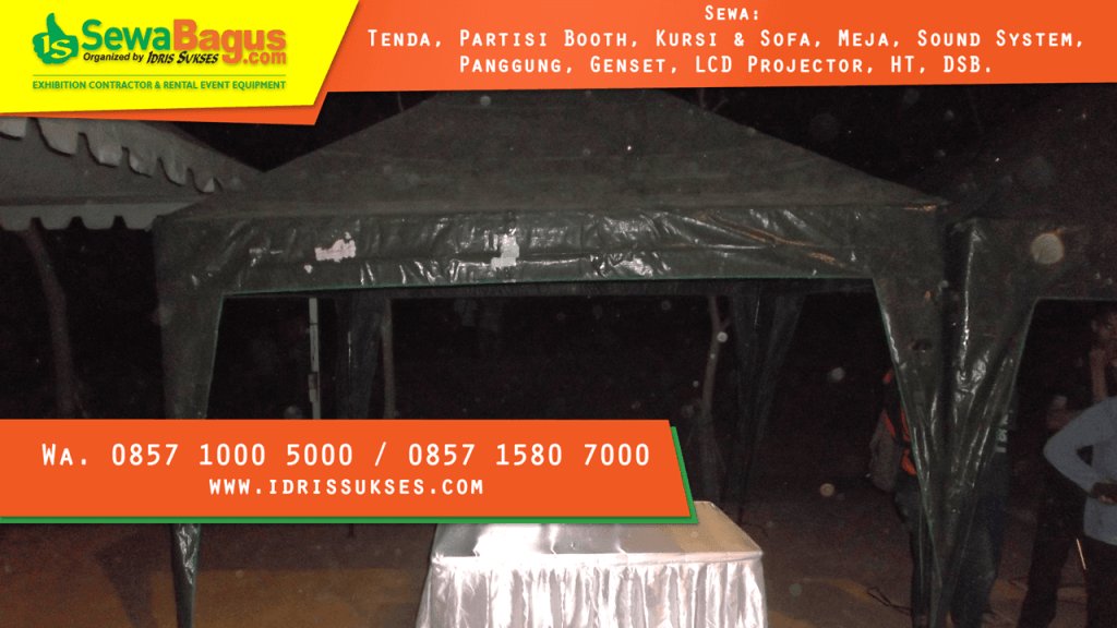 Sewa Tenda Terjangkau di Jakarta Utara idrissukses.com/blog/sewa-tend…