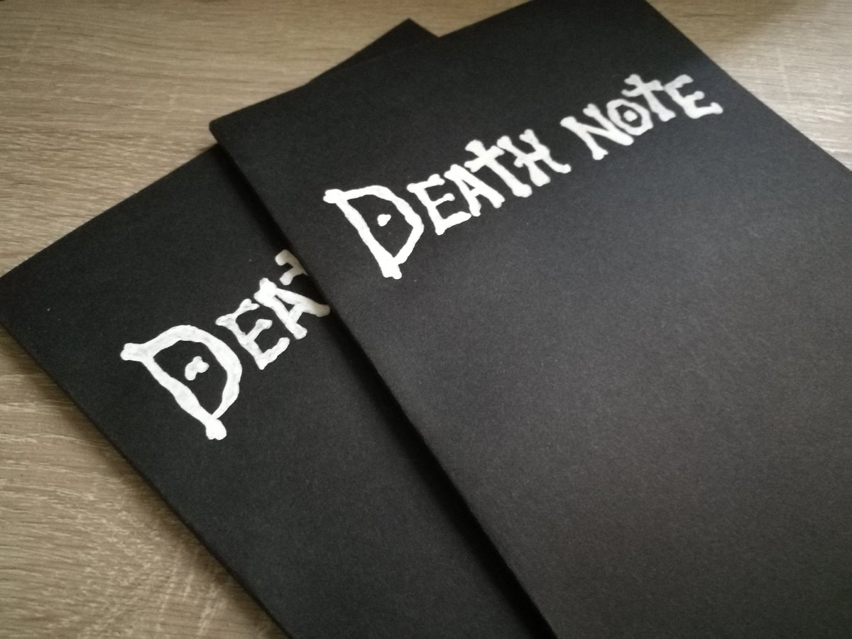 diy_carnets's tweet image. alittlemarket.com/carnets-agenda… #DIY #DIYGEEK #Geek #DEATHNOTE