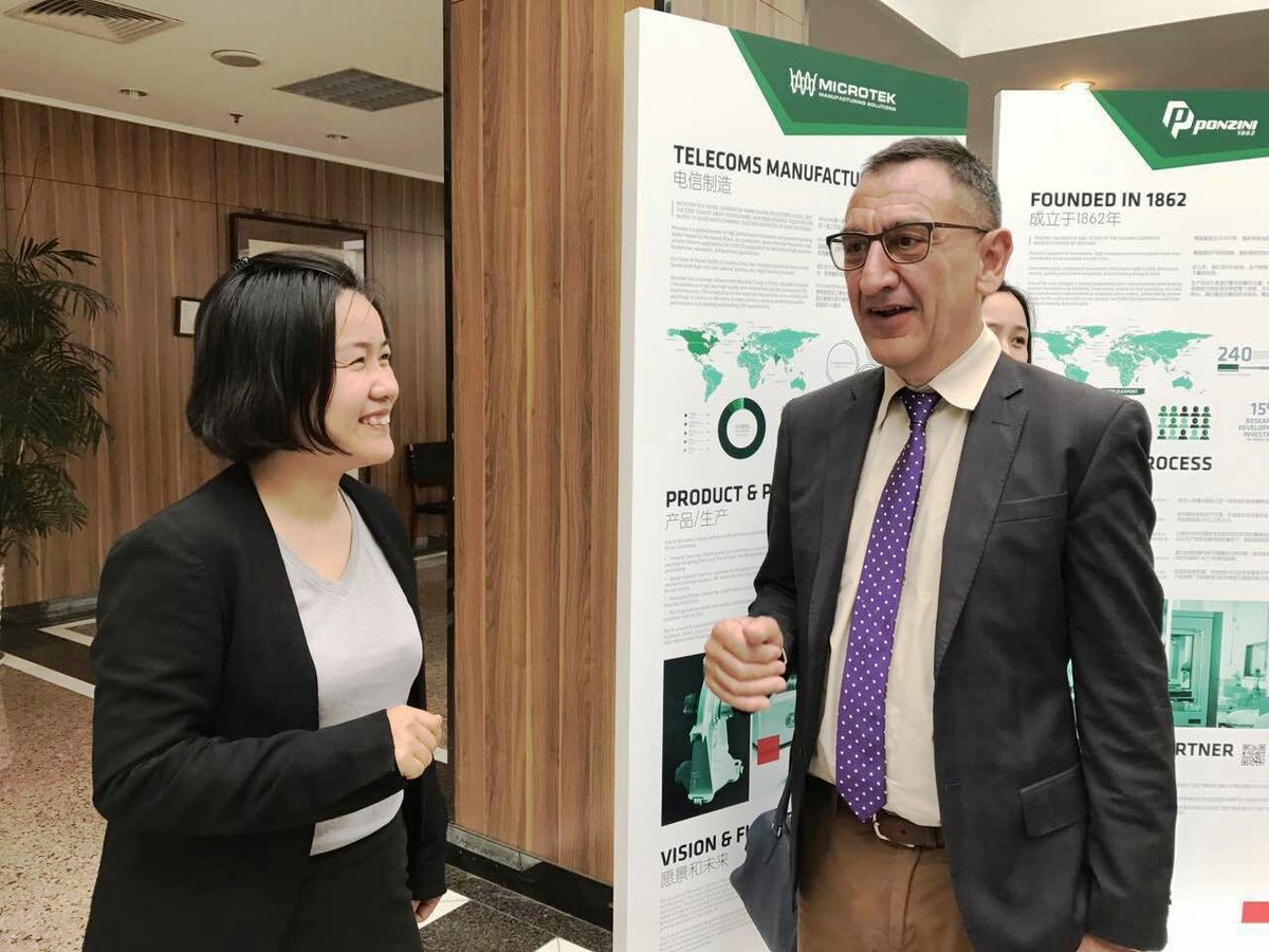ItalyinShanghai's tweet photo. #Yitech Italian Tech Exhibition Tour 2nd leg at Nanjing Normal University. Thanks #AAIIC @DAndreaCarloD Prof.Canova Prof.Manai @ITAShanghai https://t.co/oXppUQfPpA