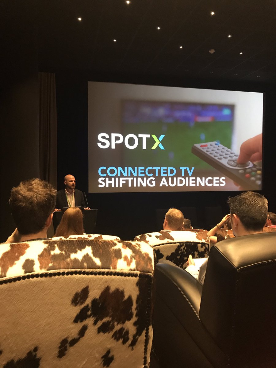 232Suzanne's tweet photo. Our very own @TheBigKlosowski speaking about CTV and the shifting audience @SpotX https://t.co/NYxCfXoKyS