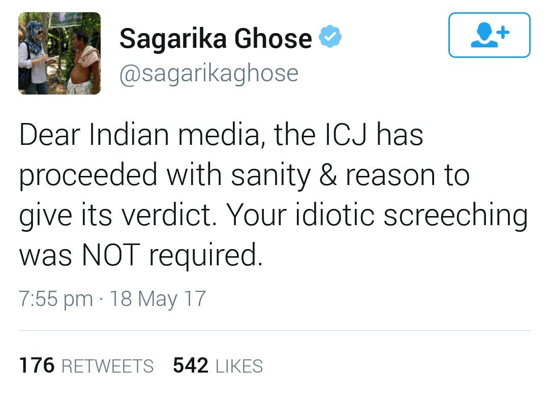 AarohiShergil's tweet photo. Finally She's accepted that she is not from Indian Media but Pak Media😬
Her heart must be bleeding after yest's judgement😉
#IndiaDefeatsPak https://t.co/6HuoVEJTNa