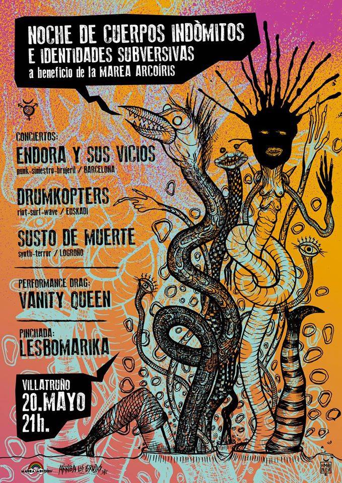 femiagenda's tweet photo. Noche de Cuerpos Indómitos e Indentidades Subversivas en #Villatruño  @ArcoirisRioja @endoraysusvicio #Lesbomarika https://t.co/x7hhslZuJa https://t.co/WlhE3TaR2m