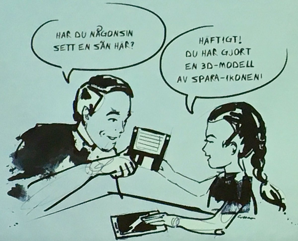 "Hej Siri, kan du hämta mina dockor" våra barns verklighet. Roligt och också väldigt sant <a href="/ArashGilan/">Arash Gilan 👨🏻‍💻</a> så mycket bra!! <a href="/VivaMediaAB/">Viva</a> #sebc17