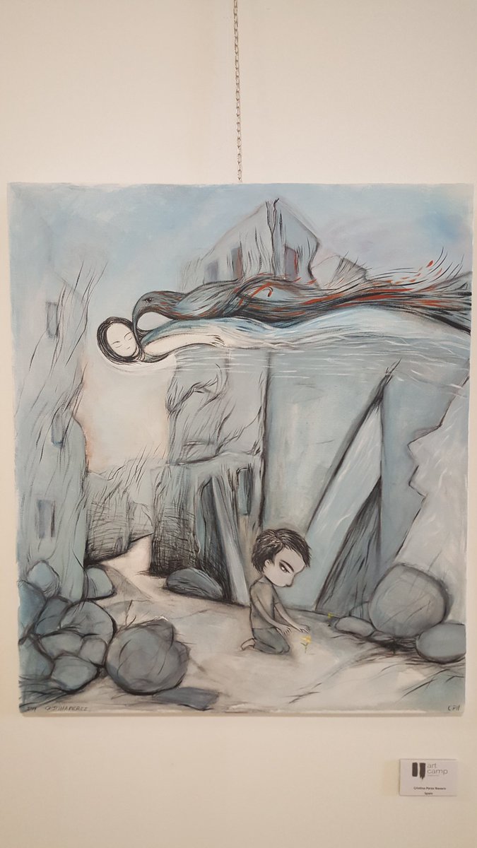 Closure cerimony of Art Camp Malta, today in Gozo, with participation of Cristina Pérez Navarro