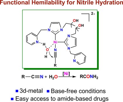 Chemistry (@chemeurj) on Twitter photo <a href="/beraiitk/">Bera Group</a> et al (<a href="/iitknp/">IIT Kanpur</a>) Hemilability-Driven Water Activation: Ni Cat for Base-Free Hydration of Nitriles doi.wiley.com/10.1002/chem.2… <a href="/beraiitk/">Bera Group</a> et al (<a href="/iitknp/">IIT Kanpur</a>) Hemilability-Driven Water Activation: Ni Cat for Base-Free Hydration of Nitriles doi.wiley.com/10.1002/chem.2…