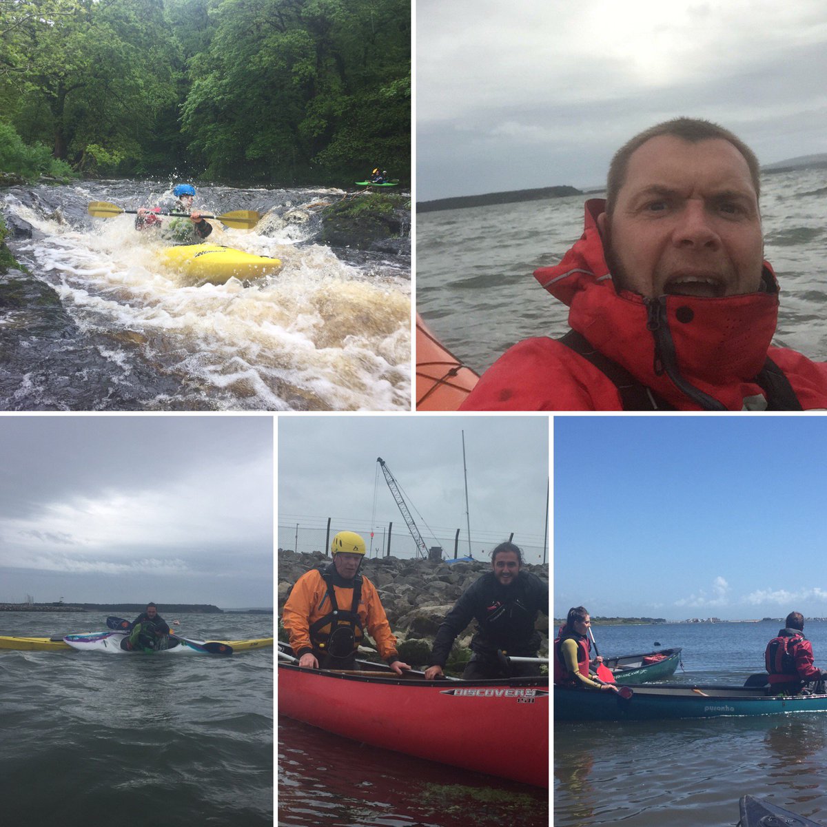 Fluidskills's tweet photo. Crazy week of mixed boating is how I love it! Sea kayak, river kayaking and canoe dewerstone Pyranha Kayaks #officesucks https://t.co/hoZcdeiBOn
