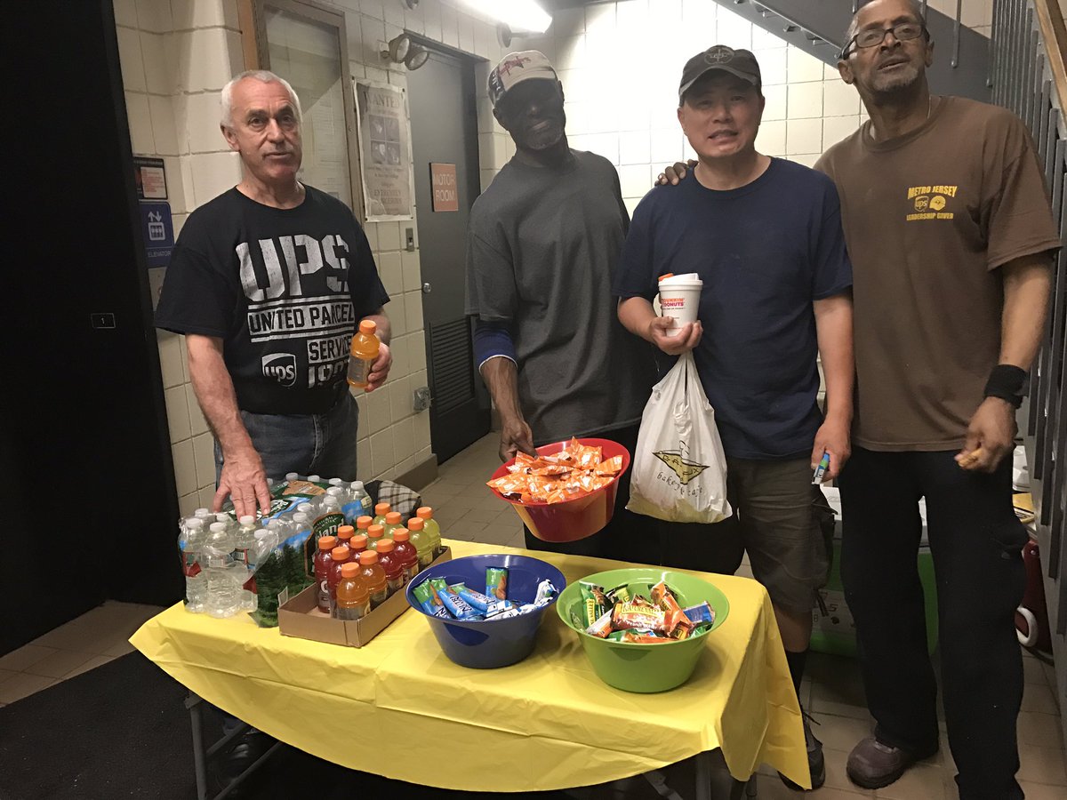 <a href="/MeadowlandsUps/">UPSTeamMeadowlands</a> promoting adequate sleep and hydration for Wellness Day - Happy Friday