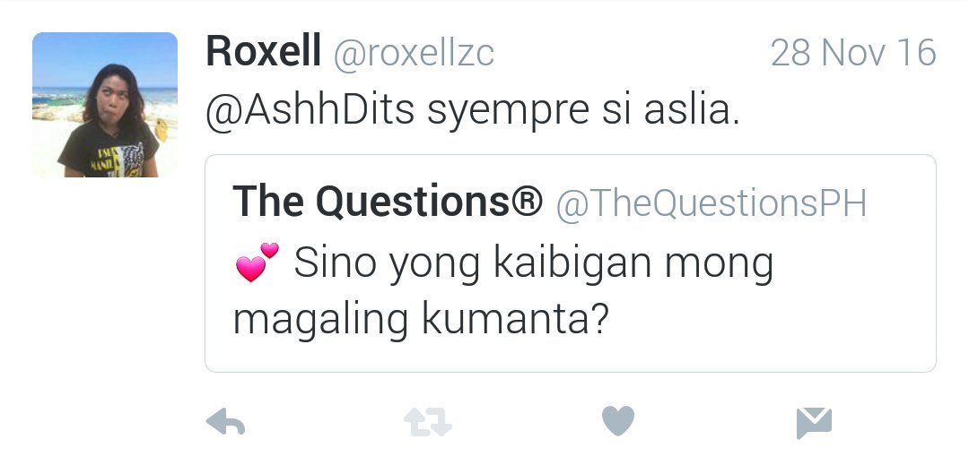 Gorgeashhhh's tweet photo. @roxellzc Hahaha paalala ko lang sayo baka nakakalimutan muna. Hahahaha Proof https://t.co/zfkNNMJwv0