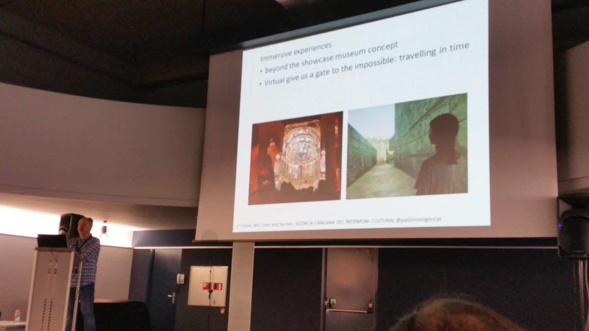 innova2's tweet photo. Presentation by @albertsierra_re of the mapping Taüll @romanicobert @patrimonigencat at #TA5ViMM #RV https://t.co/VtA4KW2hlt