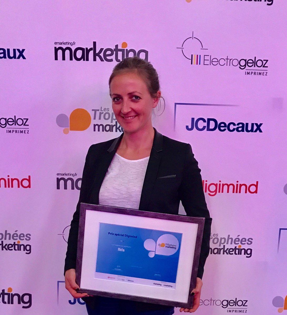 melanicarron's tweet photo. Ibis la marque la + efficace sur les SoMe ! Of course ! #proud @ibisHotels_FR @ibisStyles_FR @ibisbudget_FR  #TMKG2017 https://t.co/tHkUeALmxF