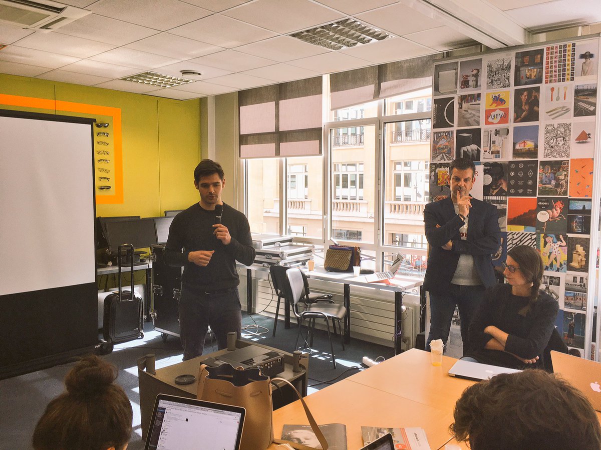 SKOLAEFormation's tweet photo. Dernier pitch de la matinée @MeritoJob ! #VisMaVieDeStartup #retail #HopGlobalPR https://t.co/KDSnCihNoS