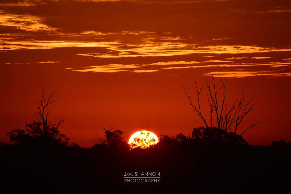 janeshannon71's tweet photo. Today #sunset after the rain #Jambin #centralqueensland @hannahjmcewan @BOM_Qld @BOM_au @WINNews_ROK https://t.co/jDDjii1FVl