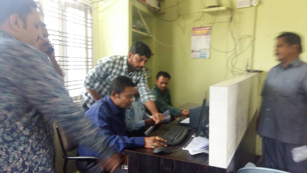 MC_Bhainsa's tweet image. E-office launch by commissioner garu at bhainsa municipality @MC_Bhainsa @cdmatelangana