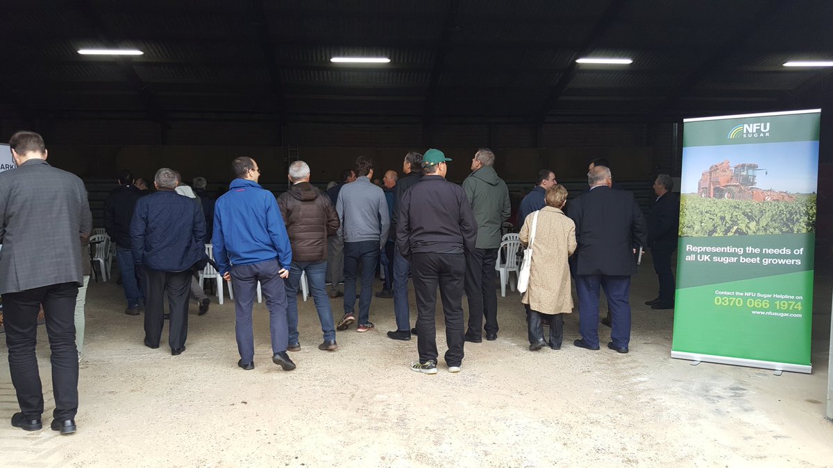 jamesnorthen20's tweet photo. #cibe2017 @SugarBeetEurope @nfusugar Start of technical visit at Stetchworth Estate. A huge thank you to his Grace, the Duke of Sutherland https://t.co/AZNTJnRjLt