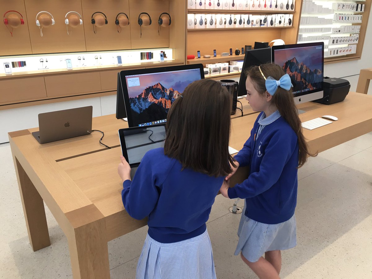 PrescotPrimary's tweet photo. We are creating videos about our day out to #AppleLiverpool #TodayatApple https://t.co/WdZcPIglxt