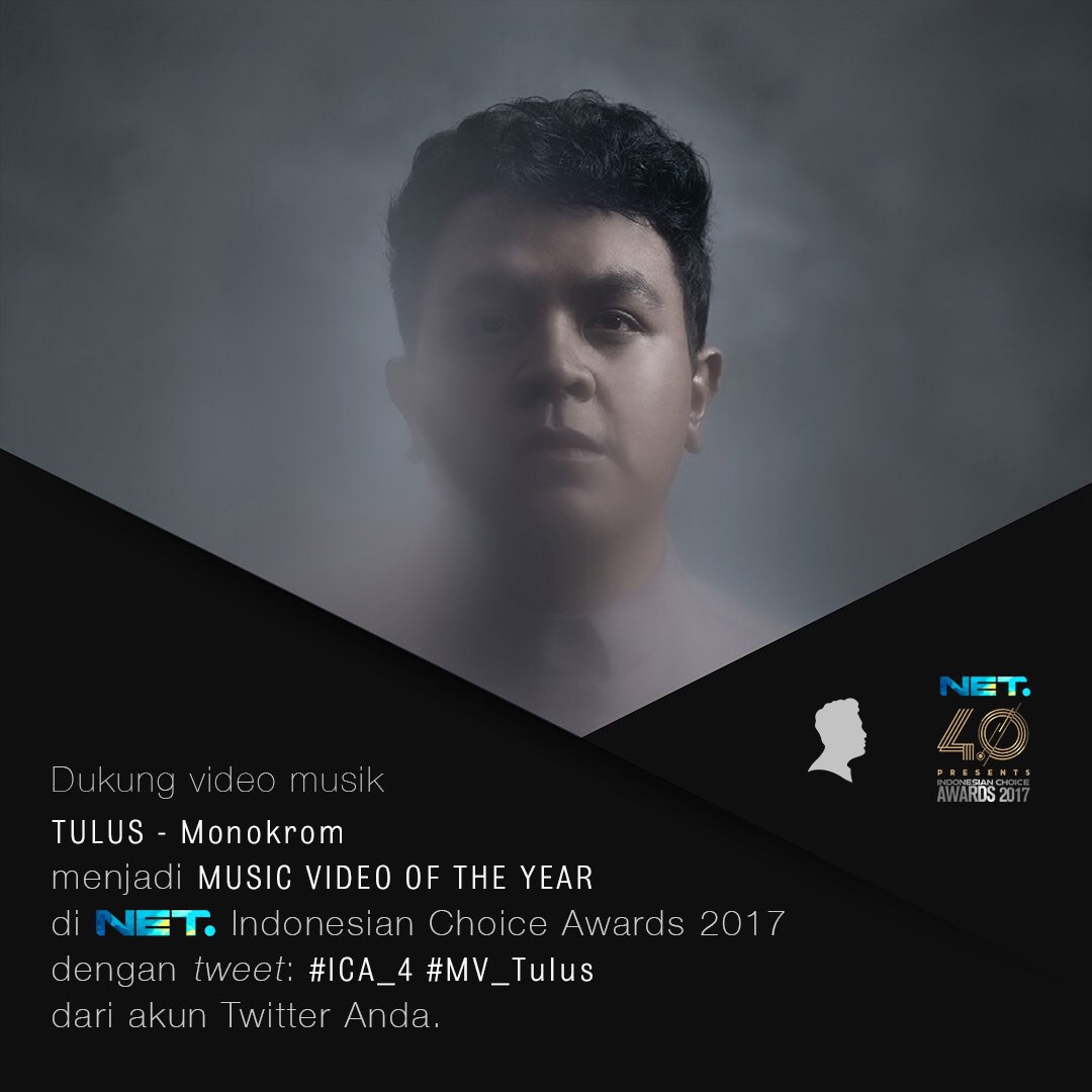 musiktulus's tweet photo. Apakah @temantulus setuju jika #TULUSMonokrom jadi Video Musik Terbaik di Indonesian Choice Awards 2017?

#ICA_4 #MV_TULUS | @netmediatama https://t.co/fJFpFpKNxK