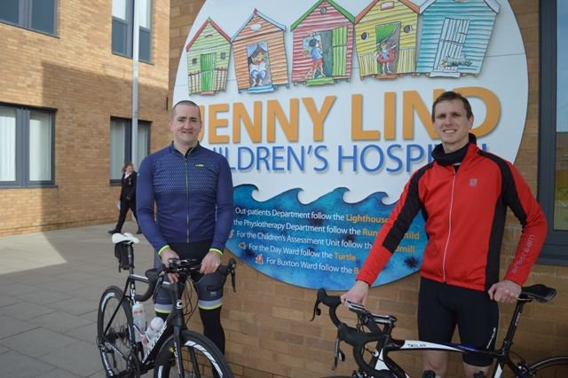 NNUH's tweet photo. Good luck to Chris &amp; Mark who are gearing up for their biggest challenge yet to raise money for NNUH charity https://t.co/Rvs2LtnXZg @au_ltd https://t.co/vi1JMir05R