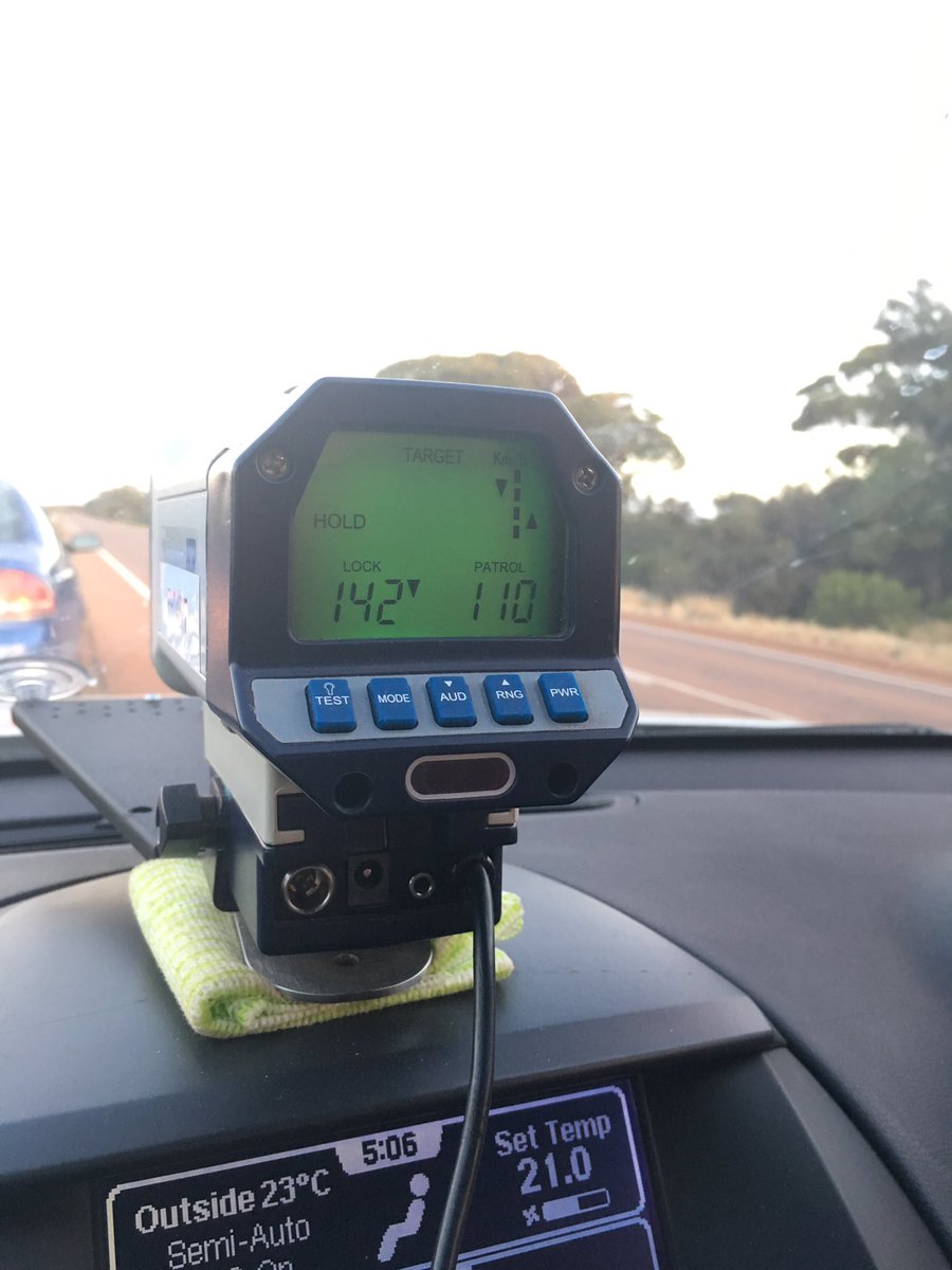 The $200 ticket this driver received in Mount Magnet obviously didn't make him stop speeding. $800 now! <a href="/fb/">FB</a> <a href="/MtMagnetPol/">Mount Magnet Police</a> <a href="/LeinsterPol/">Leinster Police</a> #15330