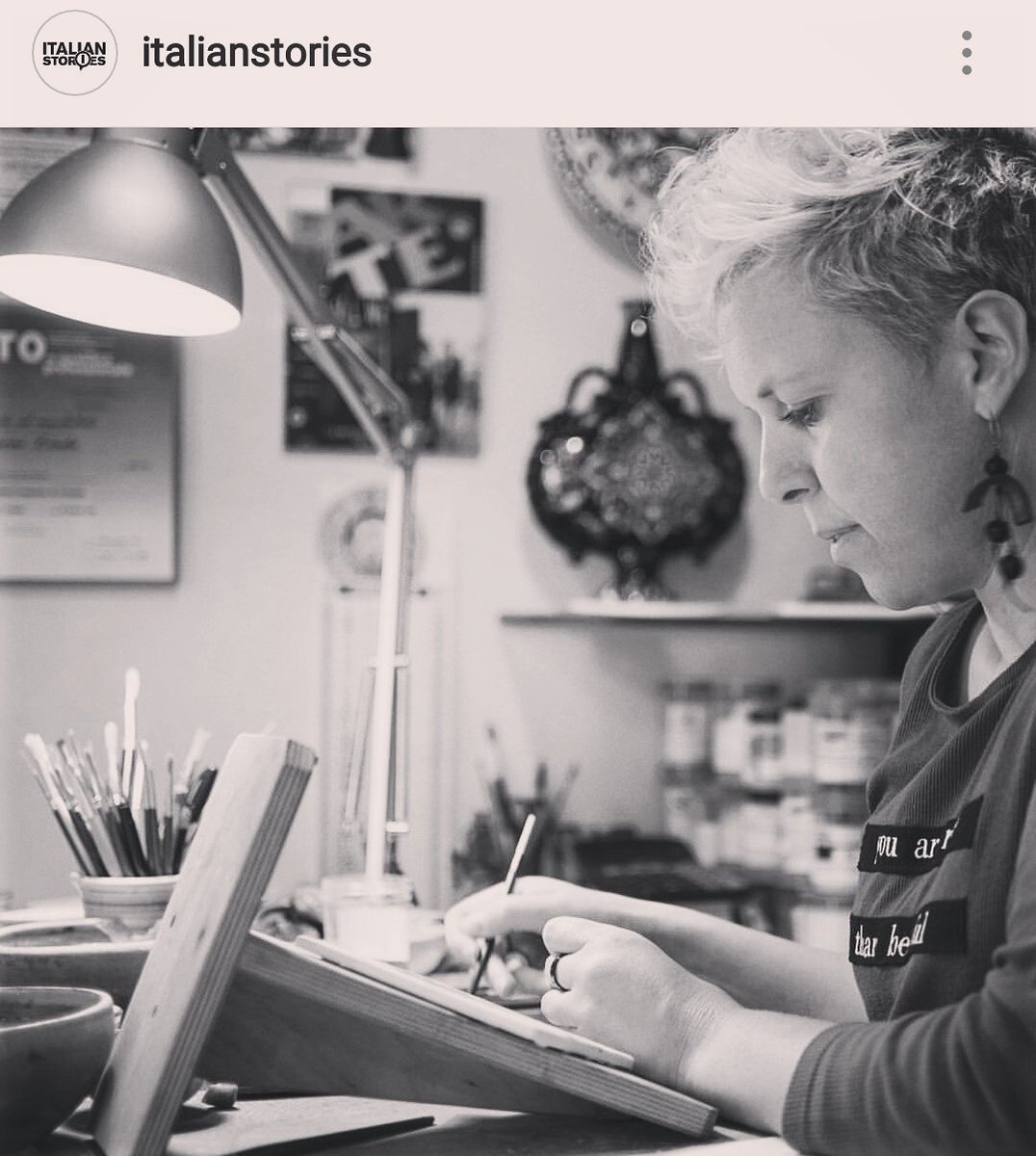 #maiolinda , la troverete a Roma il 20 maggio per la mostra BorghiViaggio Italiano,con un pezzettino della sua bottega aperta per voi.