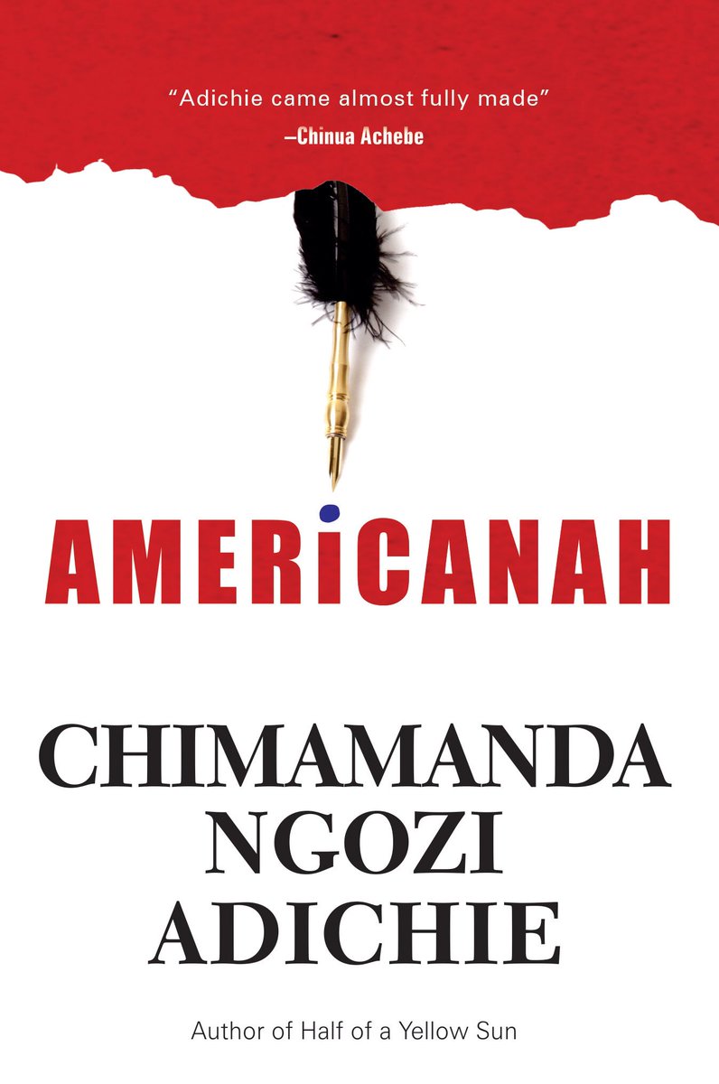 NYPLSNFL's tweet photo. Join us today @ 6 PM for a discussion of #Americanah by #ChimamandaNgoziAdichie the story of two #Nigerian emigres. #OneBookOneNY https://t.co/Uli0VD20xf