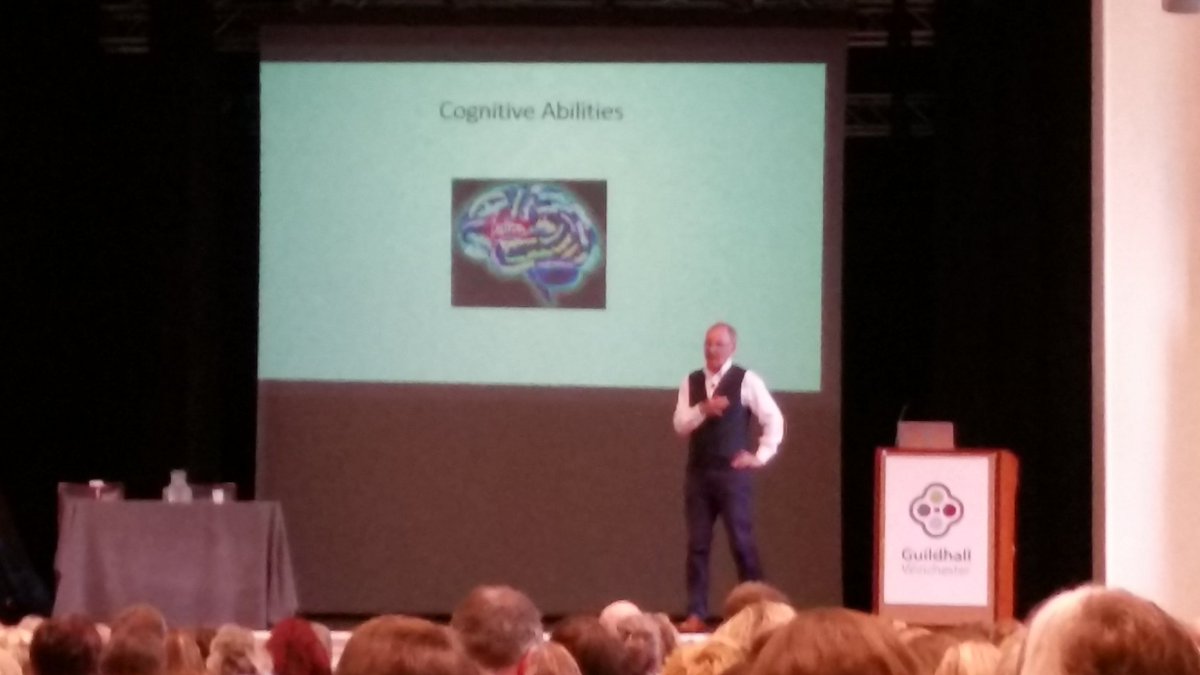 F_R_T_'s tweet photo. Tony Attwood getting us to think about #Autism #CognitiveProfile #ASD perceiving, thinking, learning and relating @Autism #Winchester https://t.co/5CxAEU6BGM