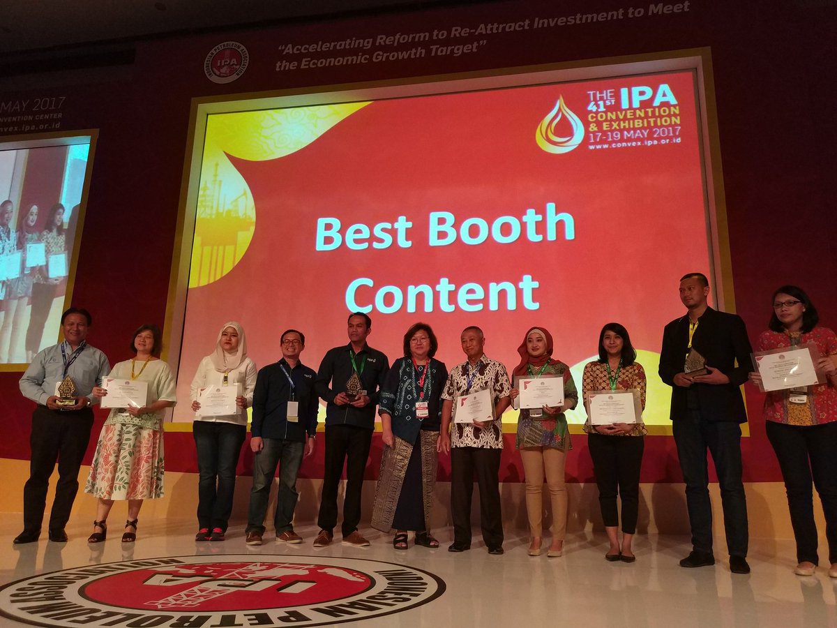 IPAConvex's tweet photo. Selamat kepada para pemenang Best Booth Content & Design #IPAConvex 2017! https://t.co/RfK4XO50Oj