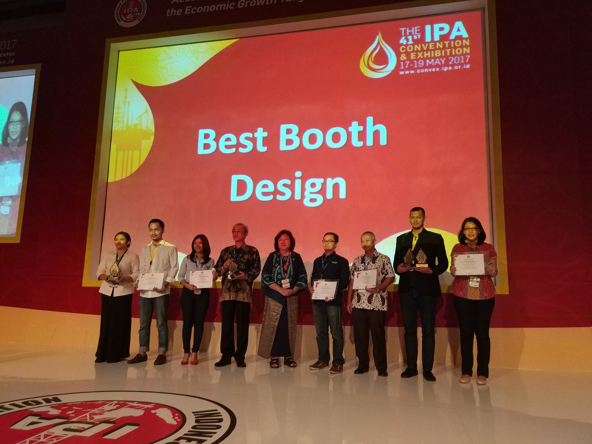 IPAConvex's tweet photo. Selamat kepada para pemenang Best Booth Content & Design #IPAConvex 2017! https://t.co/RfK4XO50Oj