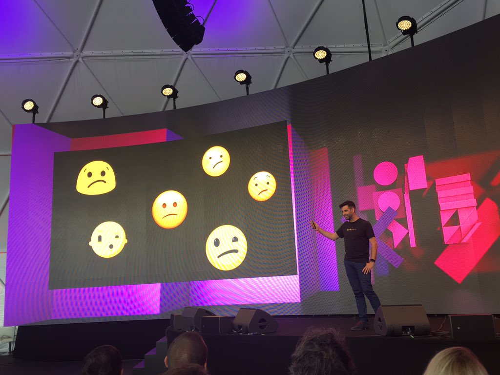 _lisasmets's tweet image. From Webdings till emoji's @jeremyburge #TNW2017
