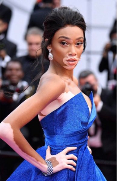styling_duo's tweet photo. @winnieharlow shining at #Cannes2017 #redcarpet #styled by us!  #radcliffesciamma #stylingduo #zuhairmurad #couture @jimmychoo #mannyuk https://t.co/k4Y1FYc6M6