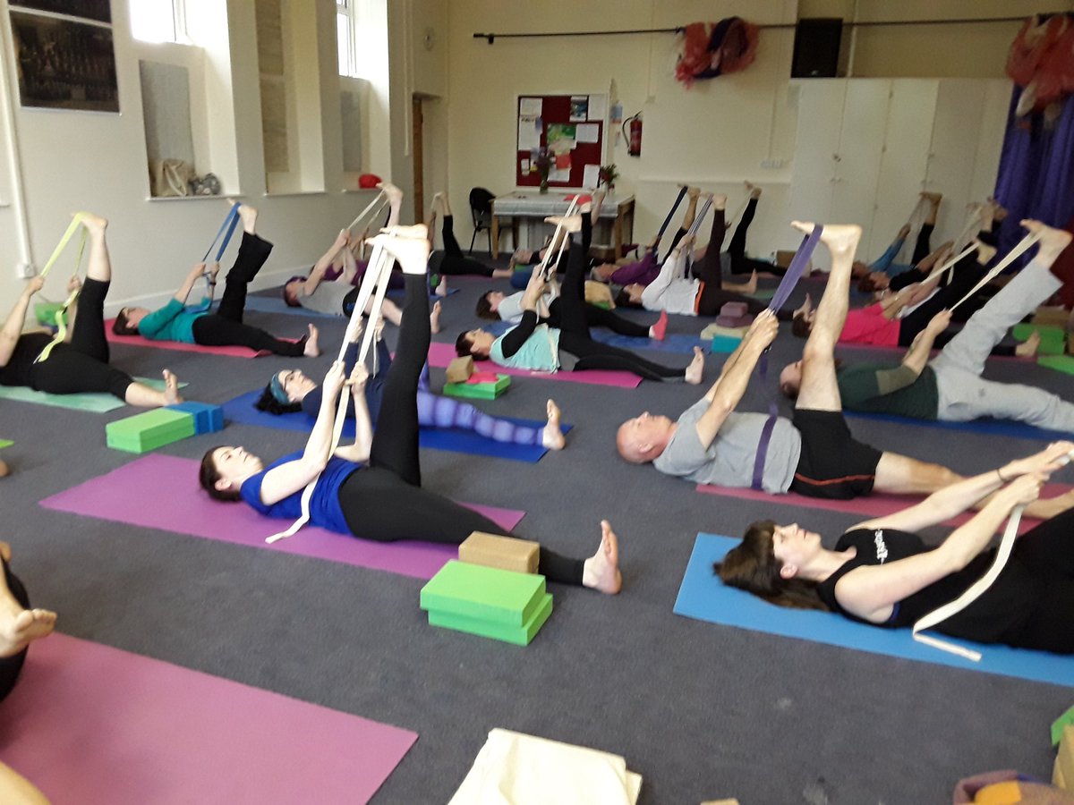 Great class n nibbles celebrating 10 years teaching Iyengar Yoga in Killorglin😀THANKS  to all my amazing students.