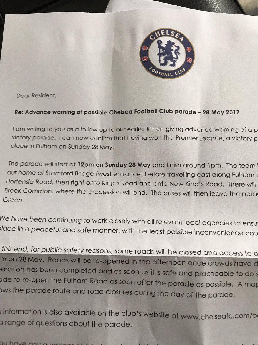 lolzig's tweet photo. Look what dropped through my door, one of the set backs of living close to Chelsea 😝next year hopefully it will be ours GGMU always a red 👍👍 https://t.co/LVOaf4CYhe