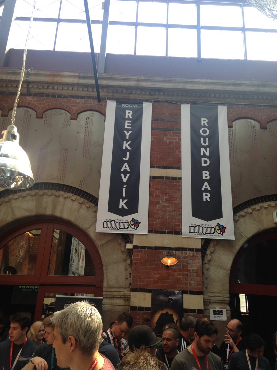 Terlandsson's tweet photo. Learn what NOT to do at Joris Dormans talk "Five Procedural Generation Strategies I abandoned". Starts now! #nordicgame #ng17 #ngtalk https://t.co/Ph8Hmsj4Tr