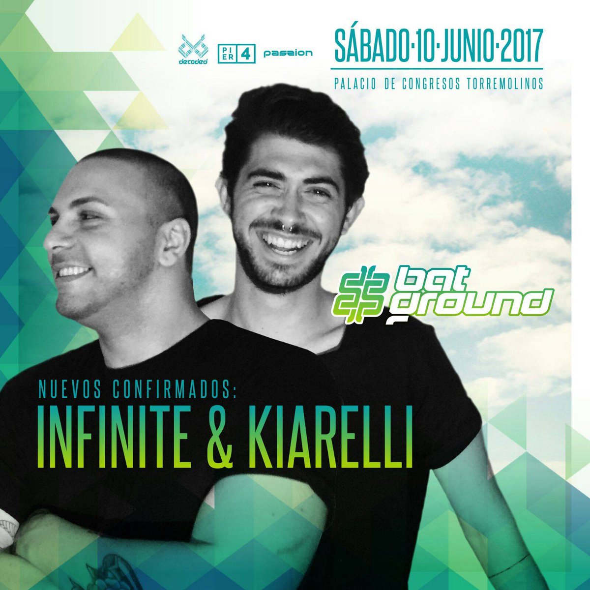 entradasclick's tweet photo. Infinite & Kiarelli también estará con #BatGround
Entradas a 33€ o si prefieres tu reservado desde 300€
Entradas: https://t.co/BlpKjGy1w9 https://t.co/KD6x0nEx9I