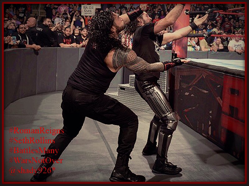 Shady926's tweet photo. @romanreigns568 @HeSpearsThemAll @LeeshaNDessy @April_Showers24 @dnebel62 @rockfan_86 #RomanSeth #BrothersAlways #SethStillOwes #SorryRomanAnDean #FightsStillThere #TeamWorkAlways #ShieldStandsForever #ServingThereJustice https://t.co/DdiPXZLggu