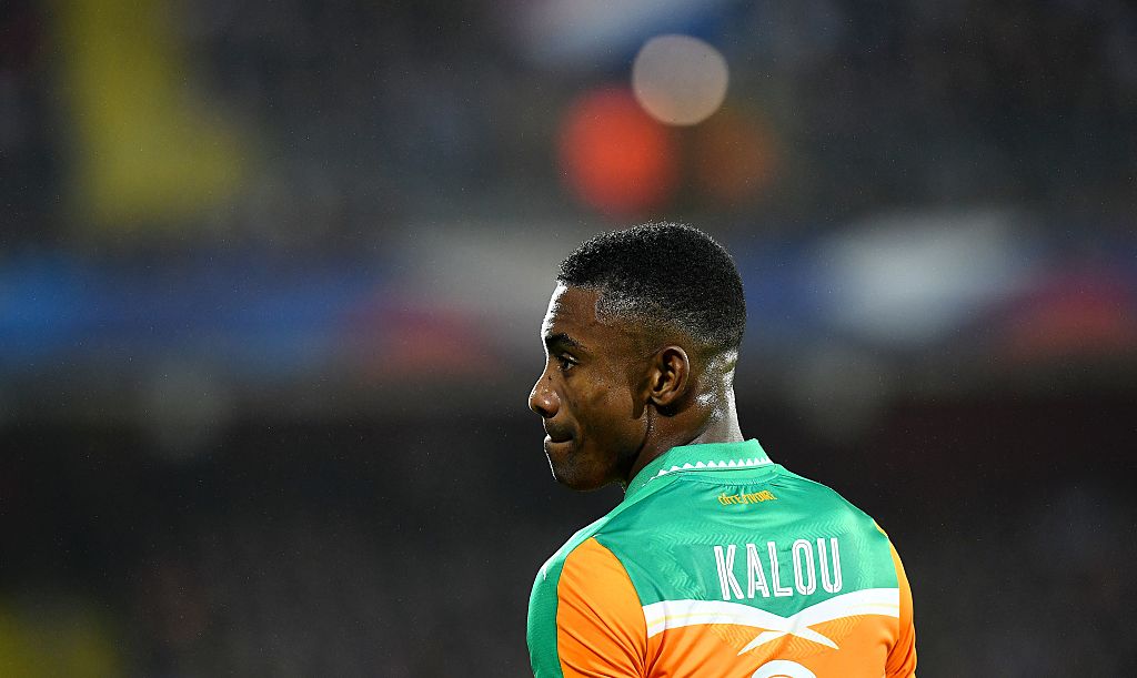 Salomon Kalou Ivory Coast away kit