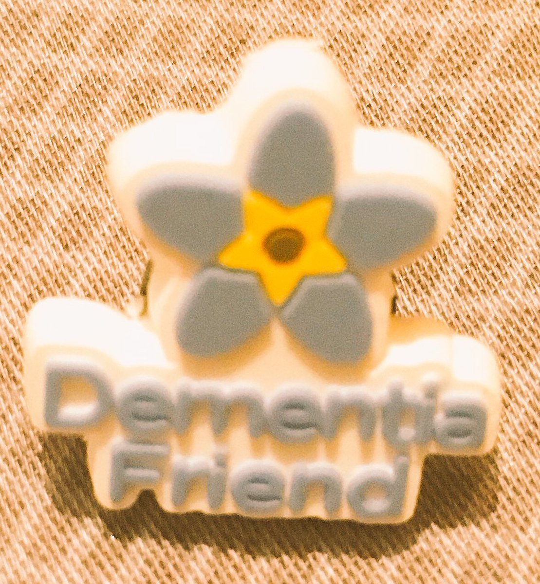 Become a Dementia Friend tomorrow and get your badge, tomorrow 2-3pm Clarke Foley Centre, Ilkley, ring Clark Foley Centre 01535 607016
