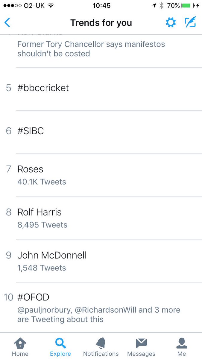 AAhmad75's tweet photo. The power of @PwC_UK #OFOD trending top 10 on Twitter #communities #volunteering #fundraising https://t.co/xBU7wvxLtK