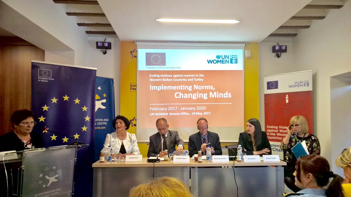unwomeneca's tweet photo. "We'll continue to support the institutions' implementation of quality services to survivors"-Head of @un_women Kosovo Flora Macula #endVAW https://t.co/CzktR9y2ci