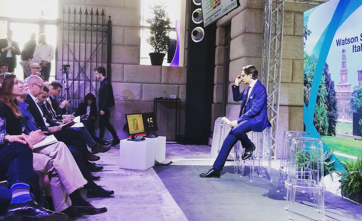 SooiteSolutions's tweet photo. Live from #WatsonSummit2017 panel about Industry 4.0 https://t.co/zaM6DH44C6