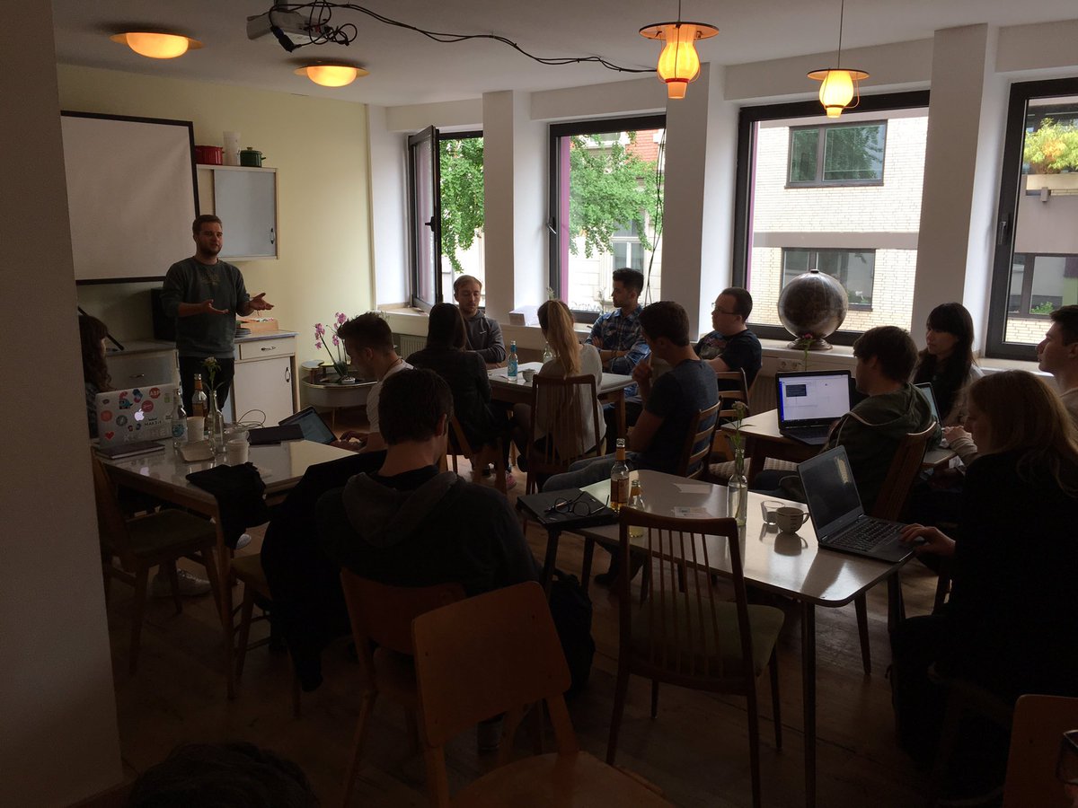 PeteLuck's tweet photo. We @fedgerIO are API partner at #Hackithard #Insurtech week #Cologne powered by @STARTPLATZ - cool ideas! Happy Hacking :) https://t.co/G7UotY9Z30