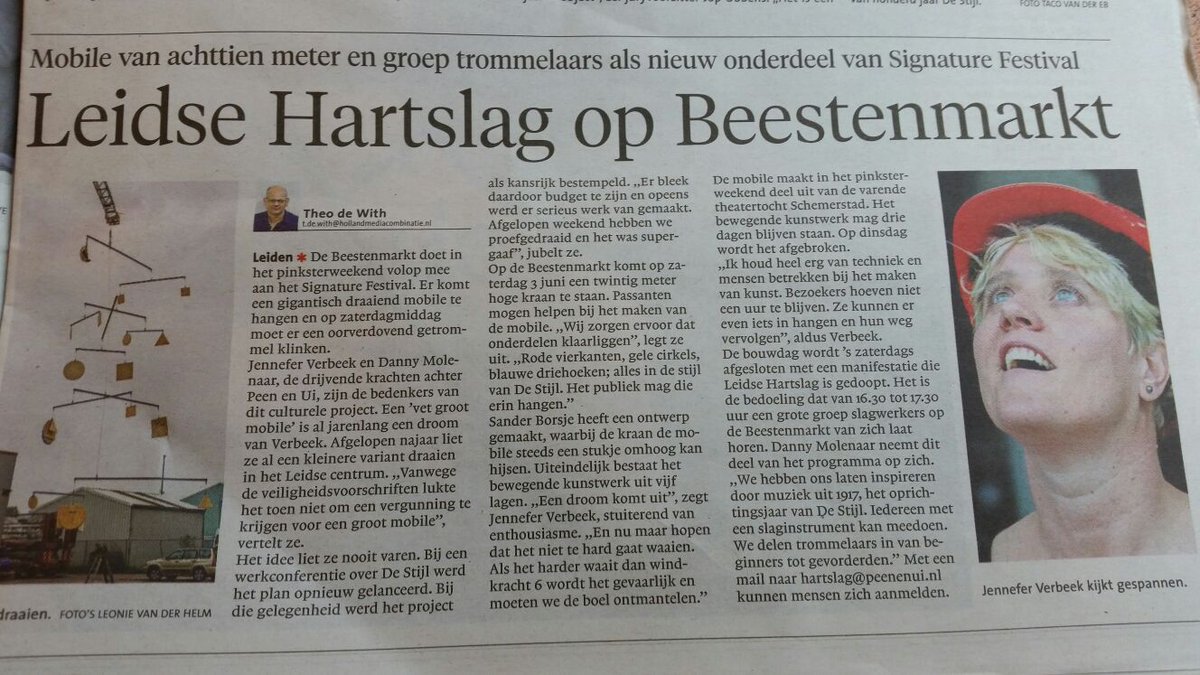 peenenui's tweet photo. @leidschdagblad verteld wat we gaan doen 3 juni op de Beestenmarkt, VET, Groot, Hart! https://t.co/dIVaIRaLkC