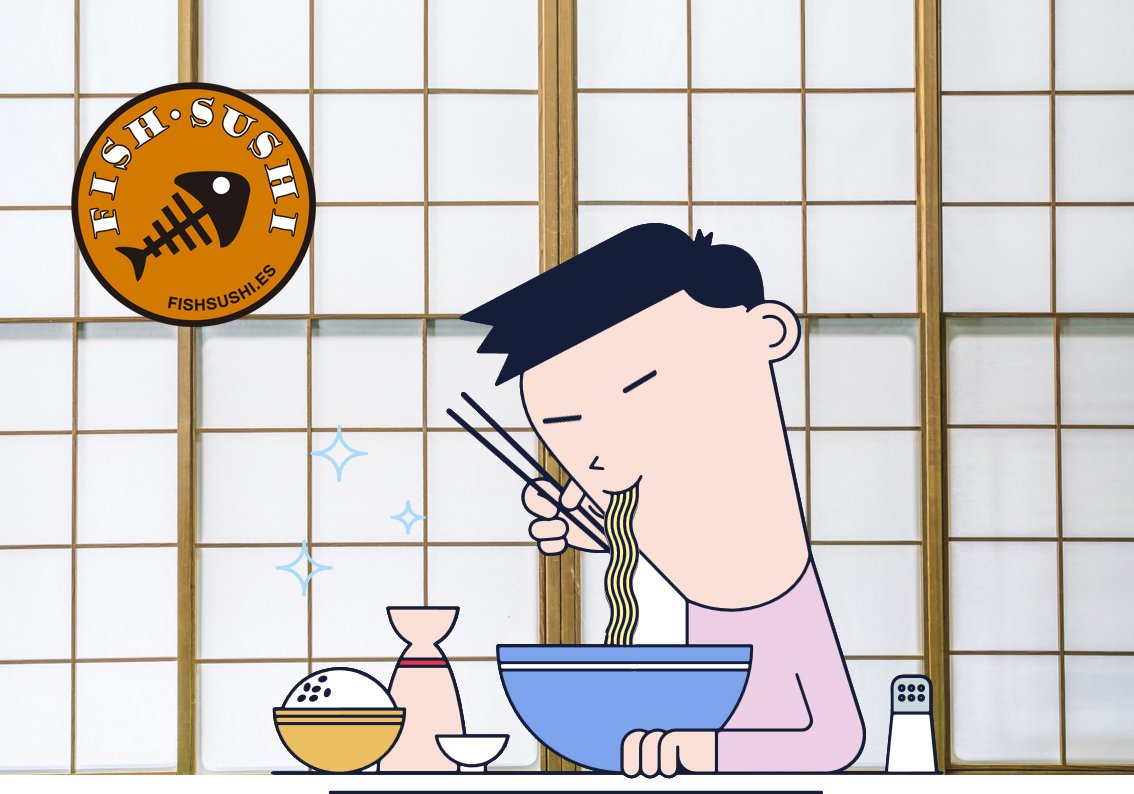 fishsushicorner's tweet photo. ¿Sabías que sorber los fideos ruidosamente es una muestra de aprecio por la comida en Japón?
#fishsushi #funny #japonya #sushi #cultura https://t.co/2tIHQVyv20