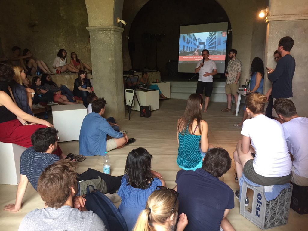 Team meeting in sunny Italy, amazing! 🌞