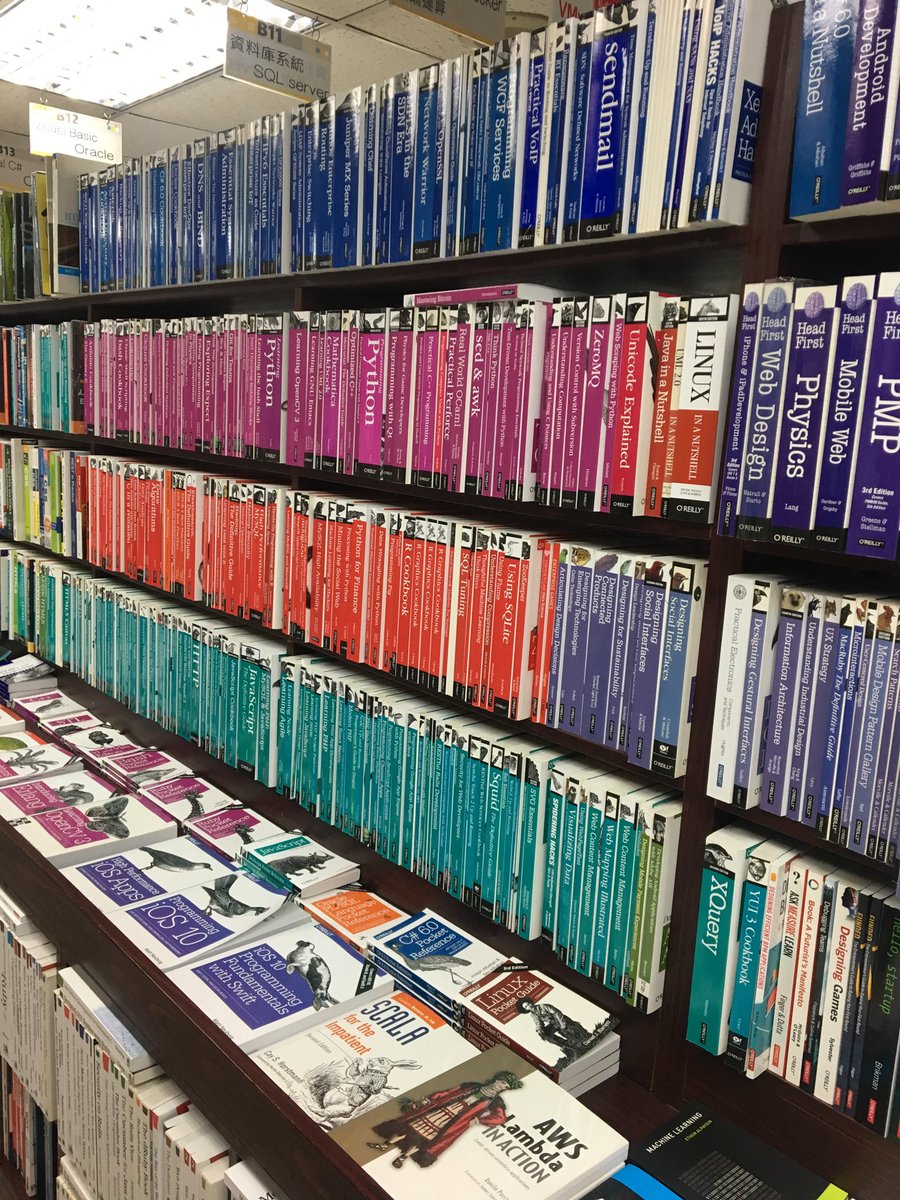 revivek's tweet photo. Technical book heaven. https://t.co/jTxtaI8ED1