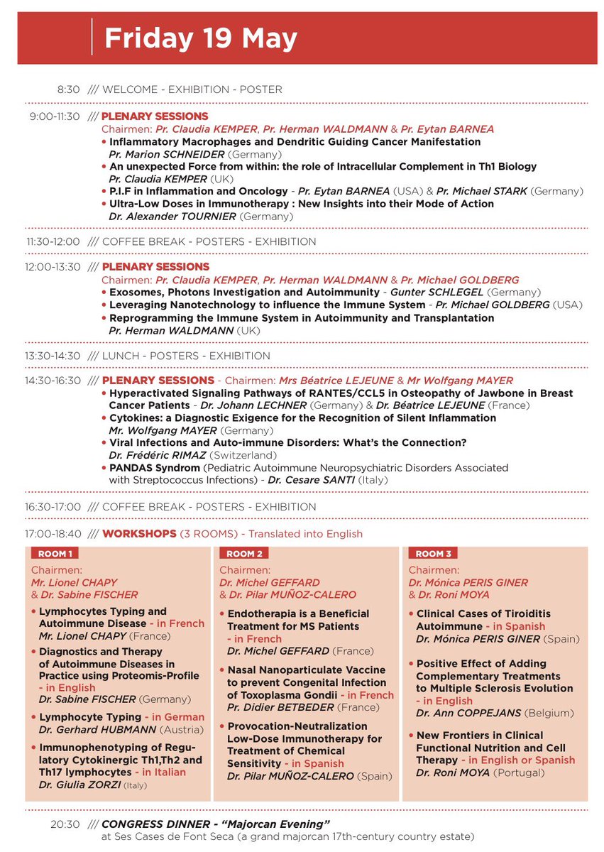 labolife_es's tweet photo. 2ª jornada en @Icomi2017Info #icomi2017 #microinmunoterapia #palma365 https://t.co/YheILDf4fv
