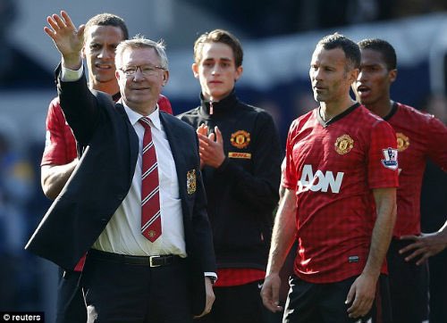 coolnotesix's tweet photo. #OnThisDay 2013. Sir Alex last match as manager of Man United also Paul Scholes last match as a player of ManUtd against West Brom Albion. https://t.co/dDcmehipa7