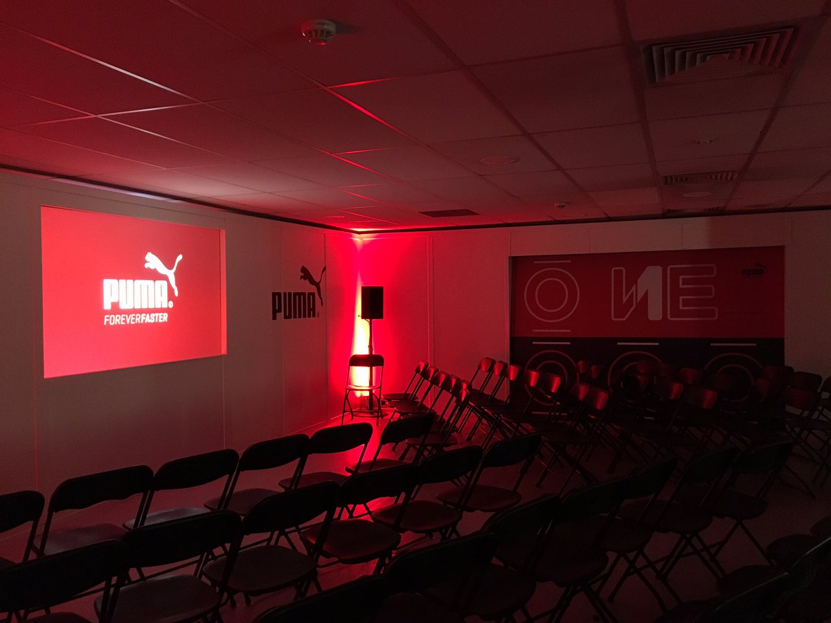 TheWallJammer's tweet photo. Brilliant, fun filled day working with @PUMA @SportsDirectUK conference. #WallJAM #Puma #experiential https://t.co/QodWr1XApz