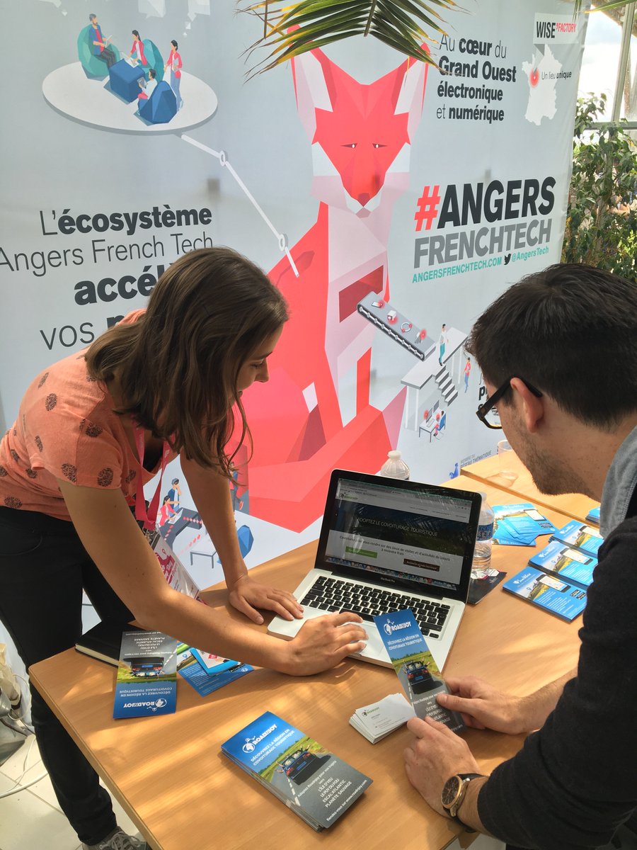 En pleine démonstration du nouveau site Roadnjoy #webcampday