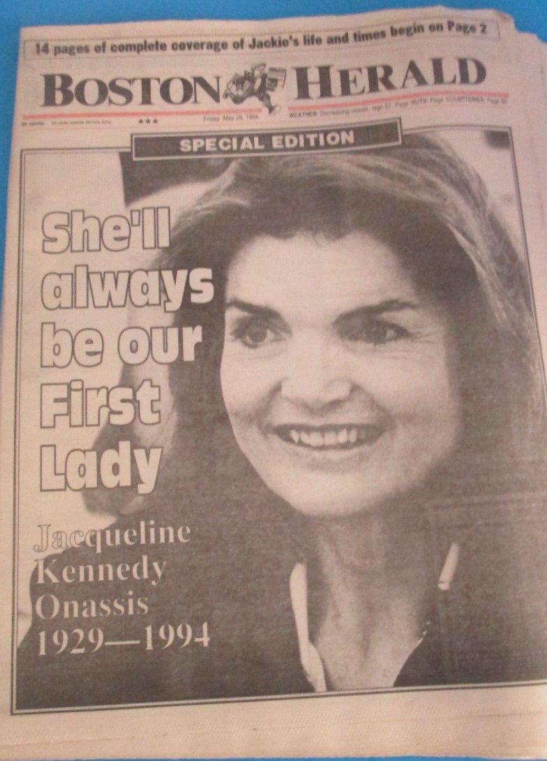 1968 Bunte Jacqueline Kennedy Onassis Kennedy's Death Cover