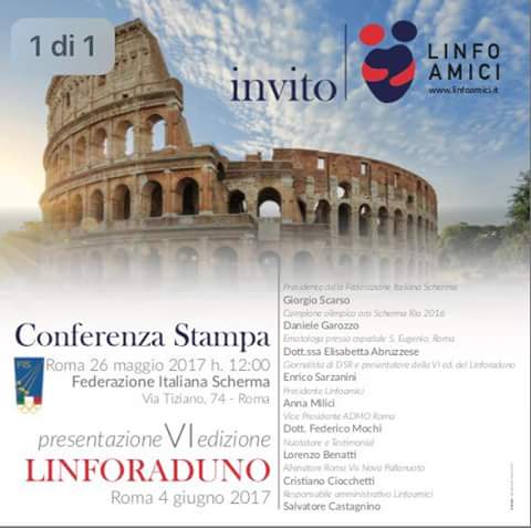 linfoamicionlus's tweet photo. 1º conferenza stampa dei Linfoamici

Vi aspettiamo https://t.co/MxQOuDMvu9